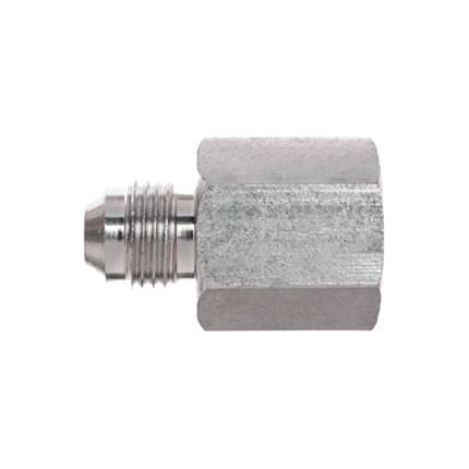 Adaptador Gates 8MJ-8FP de acero macho JIC 37°, 1/2 pulg. a tubo hembra NPTF 1/2 pulg.