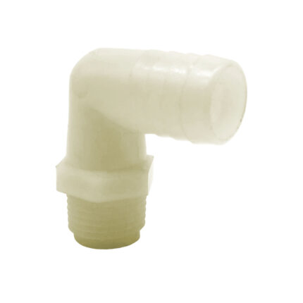 Codo 90° macho NPT 1/2" x vastago 3/4" Conector Tuff-Lite Nylon, Mod. TLS64 Dixon