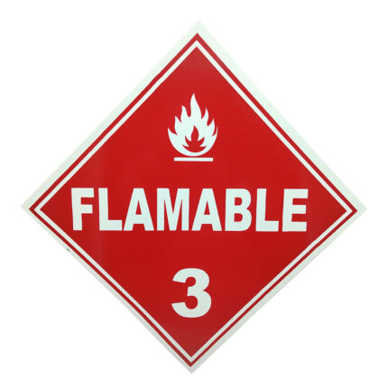 Rombo De Seguridad Clase 3, Flamable, 1 vista